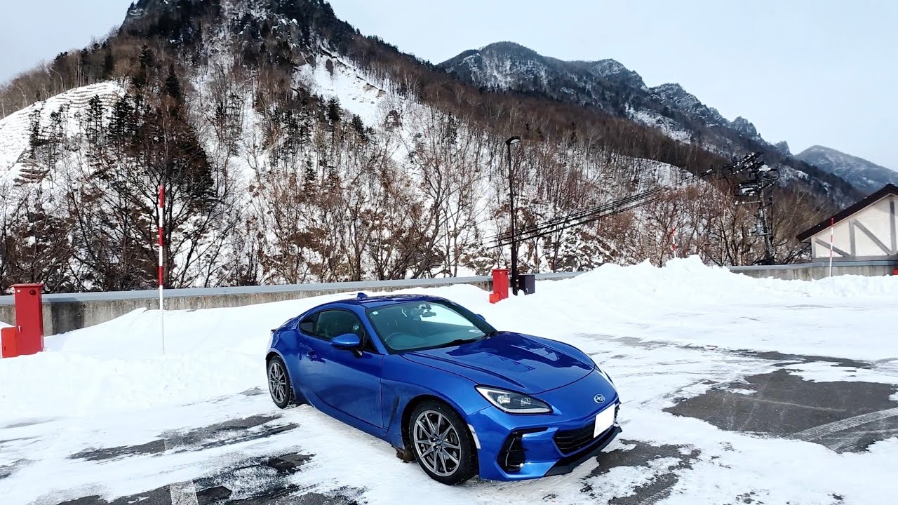 【スポ車女子/BRZ】真冬の三国峠 さらに山奥へ
