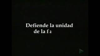 Continuidades valóricas Canal 9 Megavisión | 2000-2001