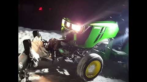 HomesteadJoe 2038R Plowing Snow With 366FMB