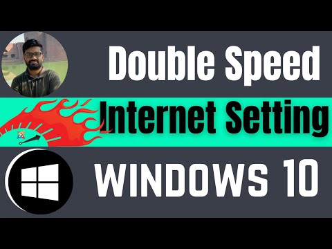 How to increase internet speed windows10 CMD 2022 [Double Speed]