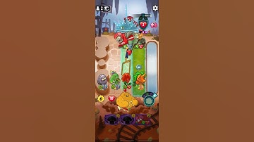 Doom Shroom clutches a game #pvzheroes #daily_pvz #daily #pvz #shorts #gaming