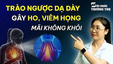 Trào Ngược Dạ Dày Gây Ho Viêm Họng Dai Dẳng Mãi Không Khỏi Phải Chữa Như Thế Nào