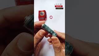Wall watch battery cutting. #batterymetals #shorts #tending #technology