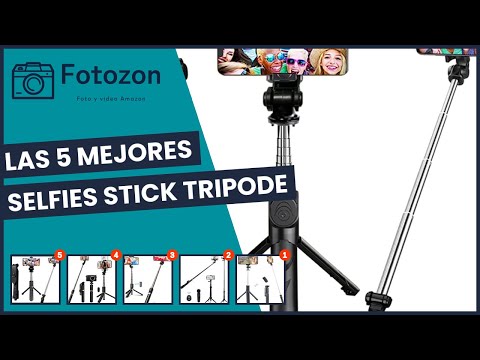 Las 5 mejores selfies stick tripode