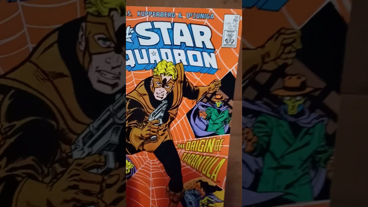 All Star Squadron #66 DC Comics 1987 The Origin of the Tarantula Roy Thomas Scripts Kupperberg Art