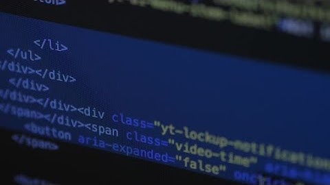 Computer Code (Stock Footage)