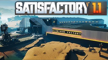Preparing for Massive Factories in Satisfactory 1.1 – Here