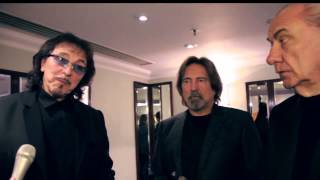 Tony Iommi, Bill Ward, Geezer Butler at The Ivor Novello Awards 2015