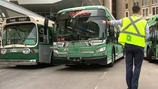 Detroit adds electric buses to public transportation fleet