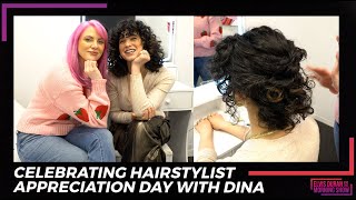 Hairstylist Appreciation Day With Dina With The Pink Hair | Elvis Duran Show