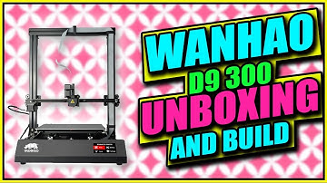 Wanhao Duplicator 9 D9 300 Unboxing and Build