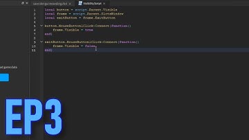 Ep. 3 Roblox Save Slots - GUI Visibility Script