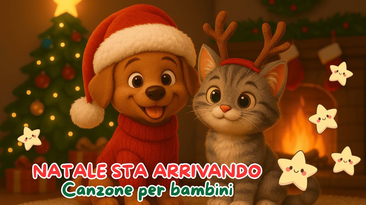 Natale Sta Arrivando 🎅🏻 Canzone di Natale per Bambini | Musica Allegra e Magica per le Feste