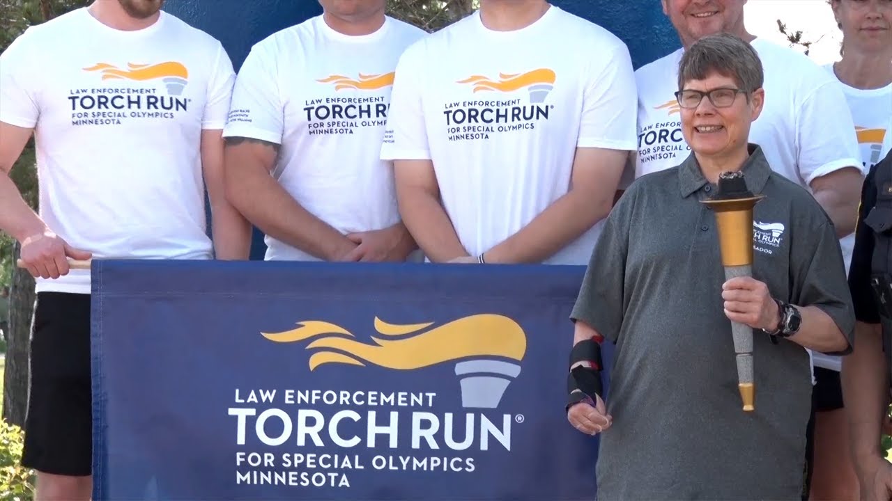 "Final Leg" Special Olympics Torch Run Kicks Off in Bemidji - YouTube