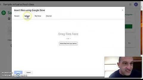 How to turn in videos or picture files in Google Classroom