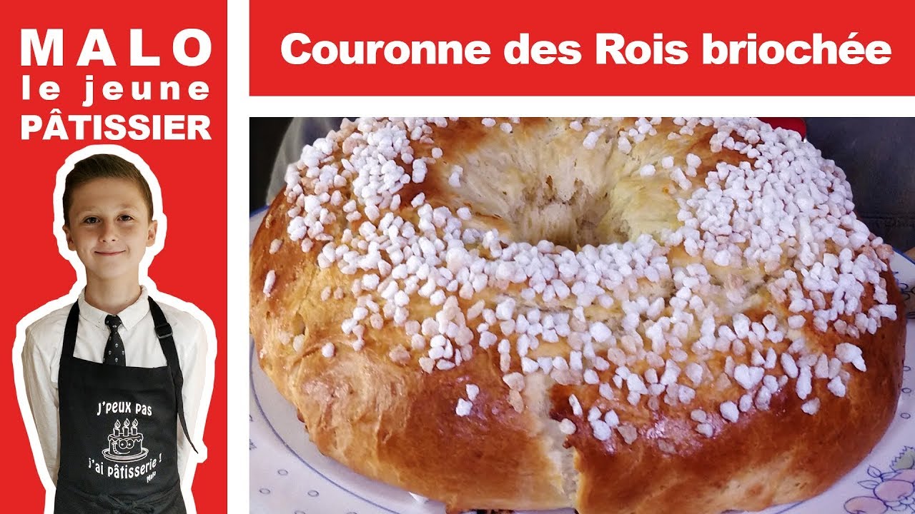 Ma recette de la Couronne des Rois briochée hyper facile !