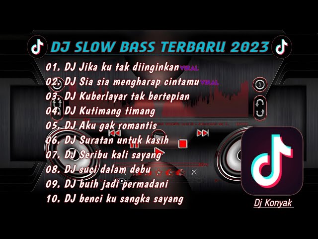 DJ SLOW BASS 2023 || DJ_ JIKA KU TAK DIINGINKAN FULL ALBUM class=