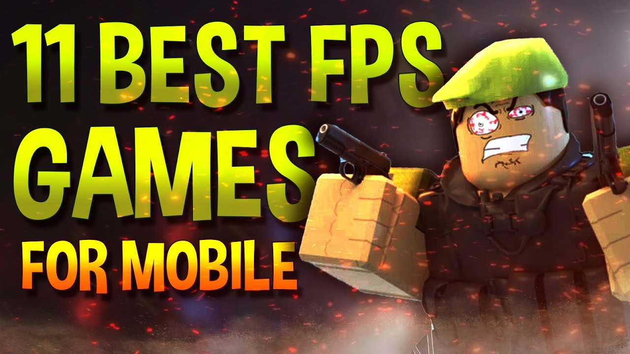 Top 11 Best Roblox FPS games for mobile in 2021