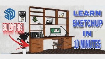 SketchUp Tutorial for Beginners – Learn SketchUp in Just 10 Minutes!
