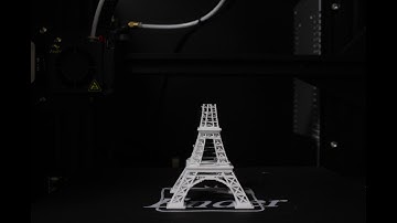 3D printer Timelapse Eiffel Tower fail ... :(