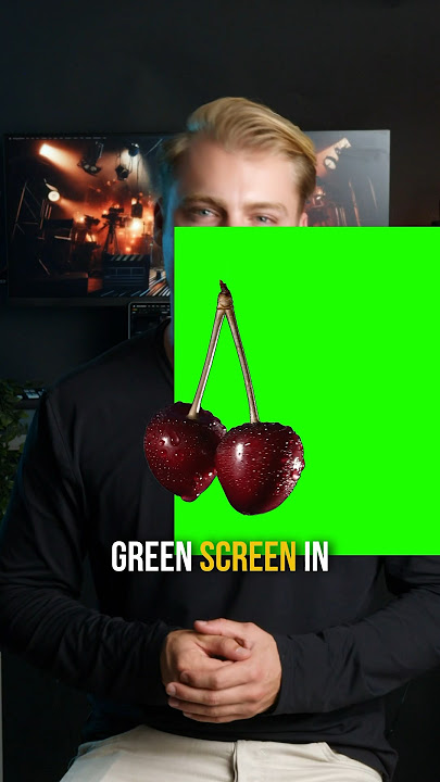 The easiest way to key out a green screen in DaVinci Resolve #davinciresolve #green screen n