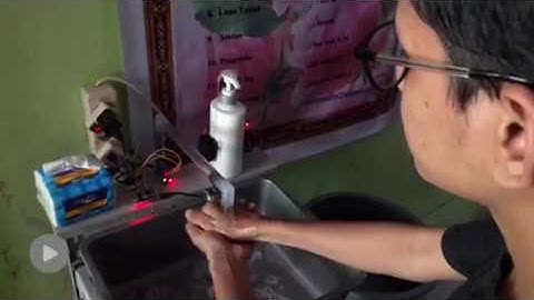 Hand Sanitizer & Kran Air Otomatis Menggunakan Arduino sebagai aplikasi Mekatronika | STOP COVID 19