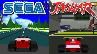 EL PLAGIO DE VIRTUA RACING PARA LA ATARI JAGUAR!: CHECKERED FLAG