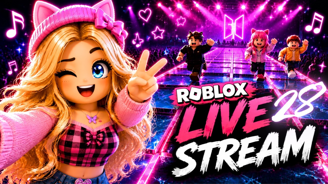 Playing Roblox With Every Viewer Live! -28
