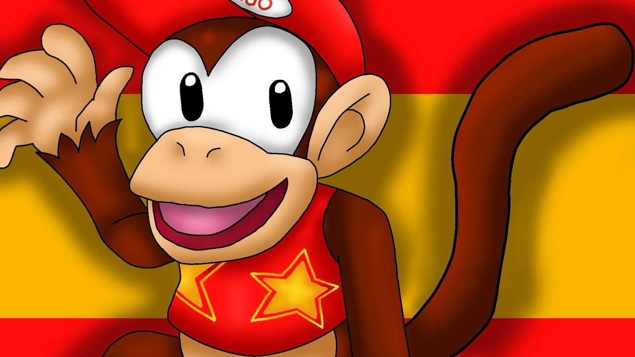Diddy Kong (Speedpaint) - YouTube