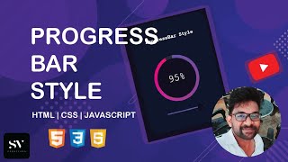 How To Create Circular Progress Bar Using HTML | CSS | JAVA SCRIPT Create Progress Bar Step By Step.
