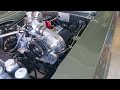 Hear what a Procharged Small Block Chevy with Vibrant Mufflers Sound Like