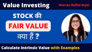 How to Calculate Intrinsic Value of a Stock | Value Investing