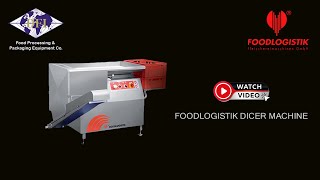 Commercial Dicer Machine Perfectly Suited for the Cutting of small Cubes, Shredding, Cheese sticks