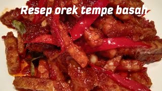 Resep Orek Tempe Basah Sederhana || Resep masakan rumahan