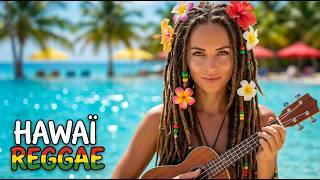 🌊 Island Breeze Escape 🌅 Relaxing Hawaiian Music & Sunset Reggae Vibes
