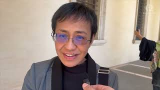 Maria Ressa recounts private audience with Pope Francis
