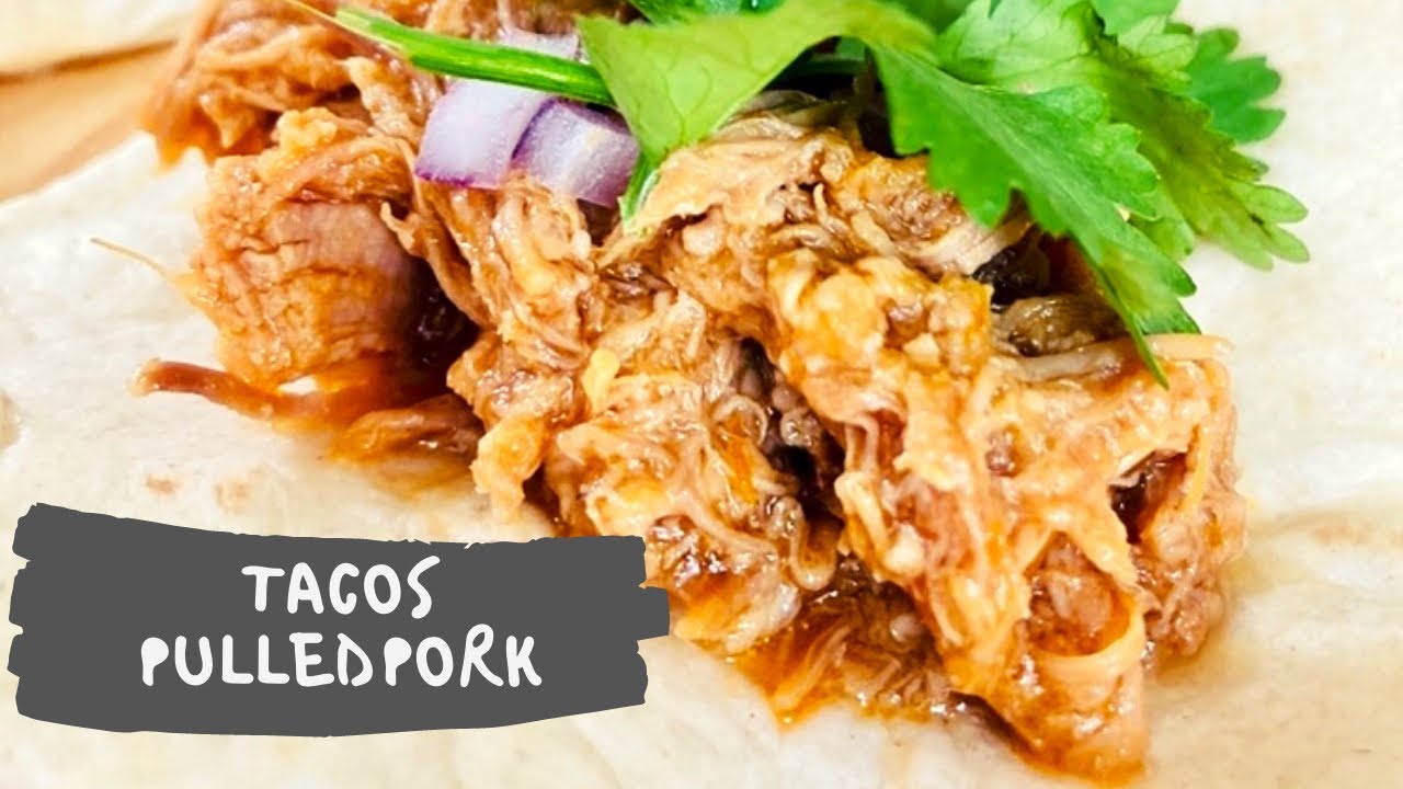Tacos de Cerdo con salsa Barbacoa | Pulledpork