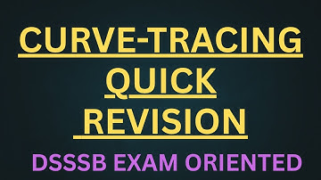 Curve tracing  quick revision #curvetracing #dsssbtgtmath #dsssbttgtmathplaylist