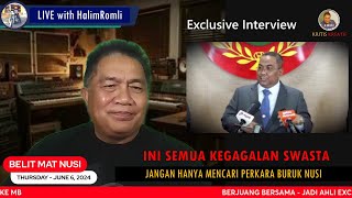 EXCLUSIVE INTERVIEW!! - BUKAN SALAH SAYA -  INI PROJEK SWASTA - SAYA TUKANG BACA | MYSTICAL SANUSI