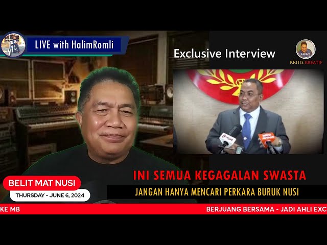 EXCLUSIVE INTERVIEW!! - BUKAN SALAH SAYA -  INI PROJEK SWASTA - SAYA TUKANG BACA | MYSTICAL SANUSI class=