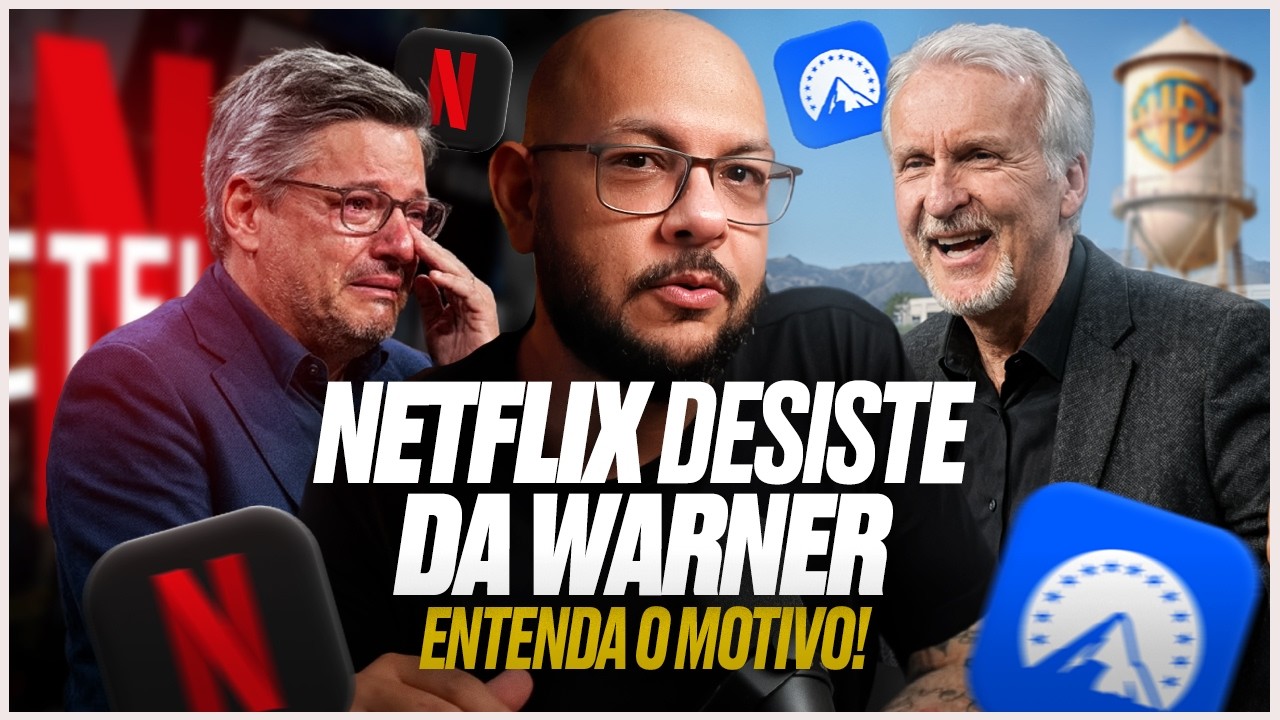 NETFLIX desiste da WARNER (se livrou?!)