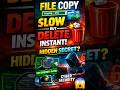 File Copy Slow But Delete Instant? Computer Ka Hidden Secret! 😱