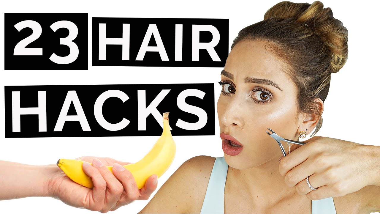 23 Hair Hacks That Will Change Your Life! - YouTube