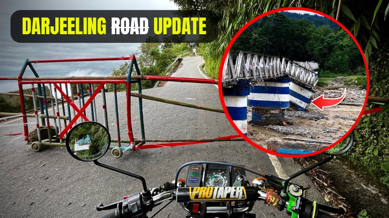 Darjeeling Road Condition Today | Darjeeling Road Update | Mirik Road News | Rohini Road Landslide 