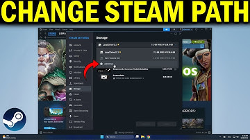How To Change Steam Game Install Path