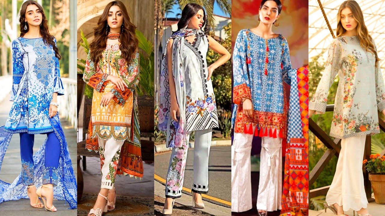 Beautiful And Stylish 70 Kurtis For Girls And Women/Latest 2 piece And 3 Piece Dresses Designs 2020