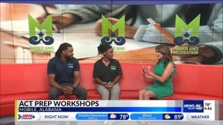 Phelon Carter & Macaiah Beck discuss ACT Prep Workshops | The 4 on 5 | Friday, August 28th, 2026
The Mobile Parks and Recreation department is hosting workshops to help students get a head start on preparing for the ACT. Phelon Carter & Macaiah Beck discuss ACT Prep Workshops | The 4 on 5 | Friday, August 28th, 2026