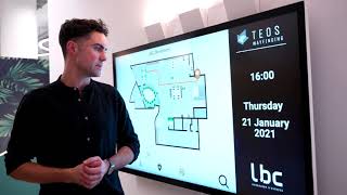 Office wayfinding with TEOS by Sony