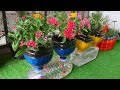 Amazing Flower Pots Recycled From Plastic Bottles | Garden Ideas