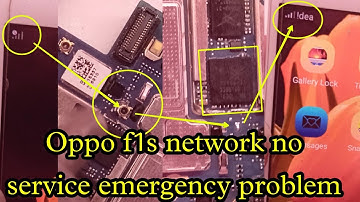 Oppo F1s No Service & 4G Network Problem | Oppo F1s Network Not Working? 